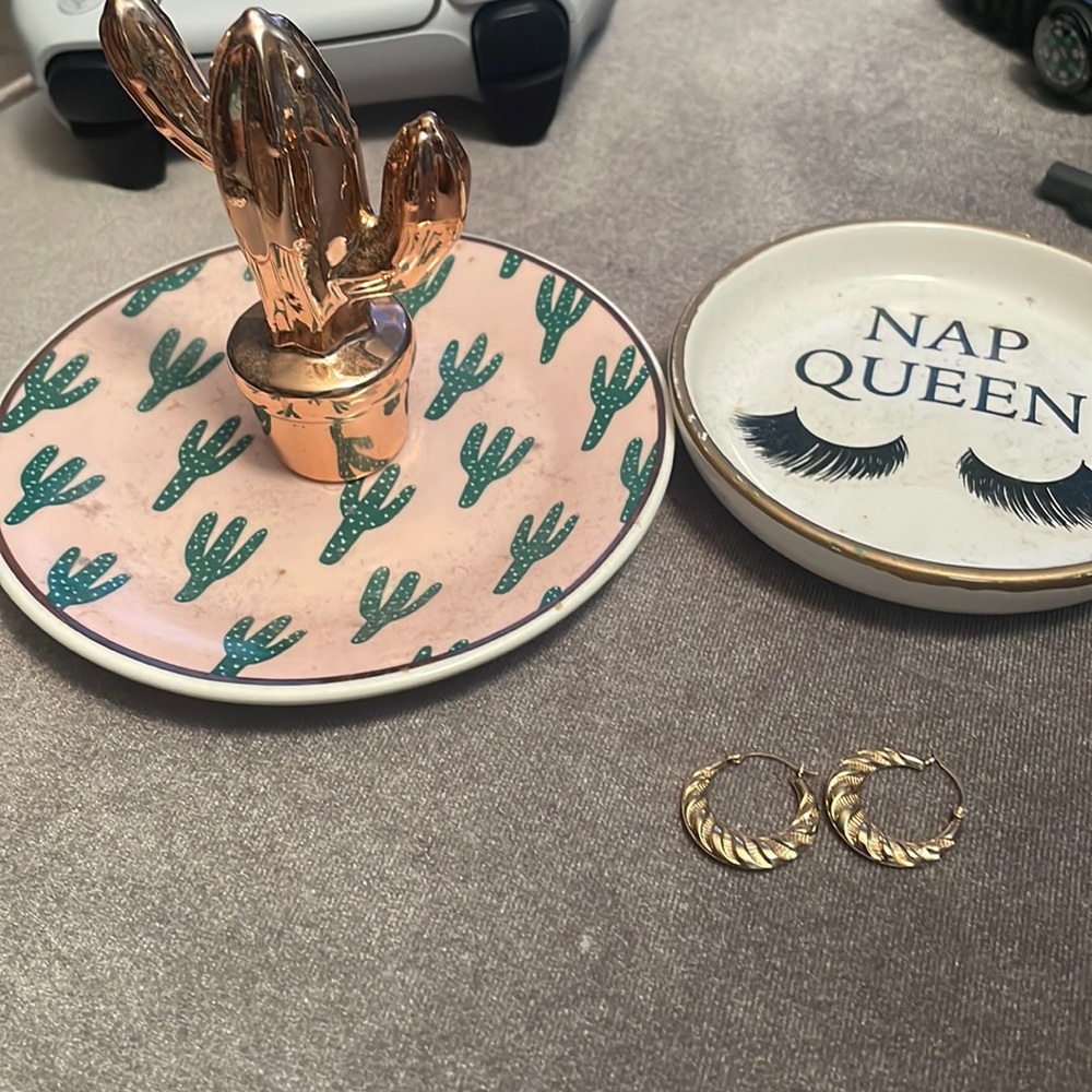 Two jewelry holders